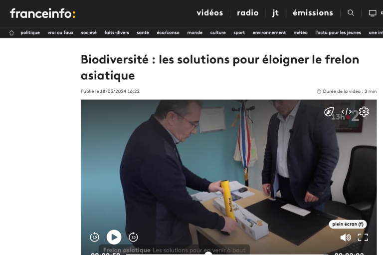 BeeZen Revue de Presse Article France 2 JT 13H