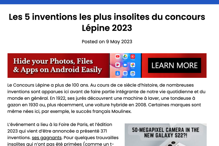 BeeZen Revue de Presse Article Fr TOPNEWS MEDIA