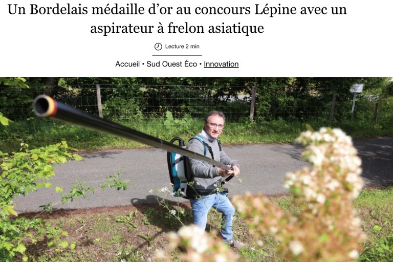 BeeZen Revue de Presse Article Sud Ouest