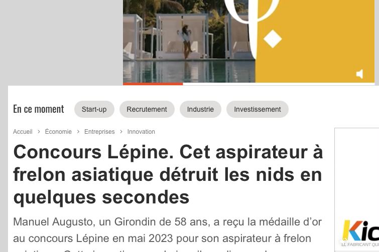 BeeZen Revue de Presse Article Ouest France