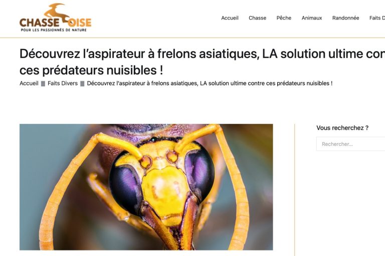BeeZen Revue de Presse Article Chasse Oise